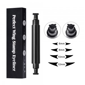 Waterproof Double side wing eyeliner stamp