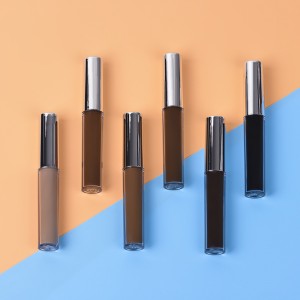 Private Label Brow Tint Makeup Kit 6 Color Long Lasting Waterproof Eyebrow Gel with Brush